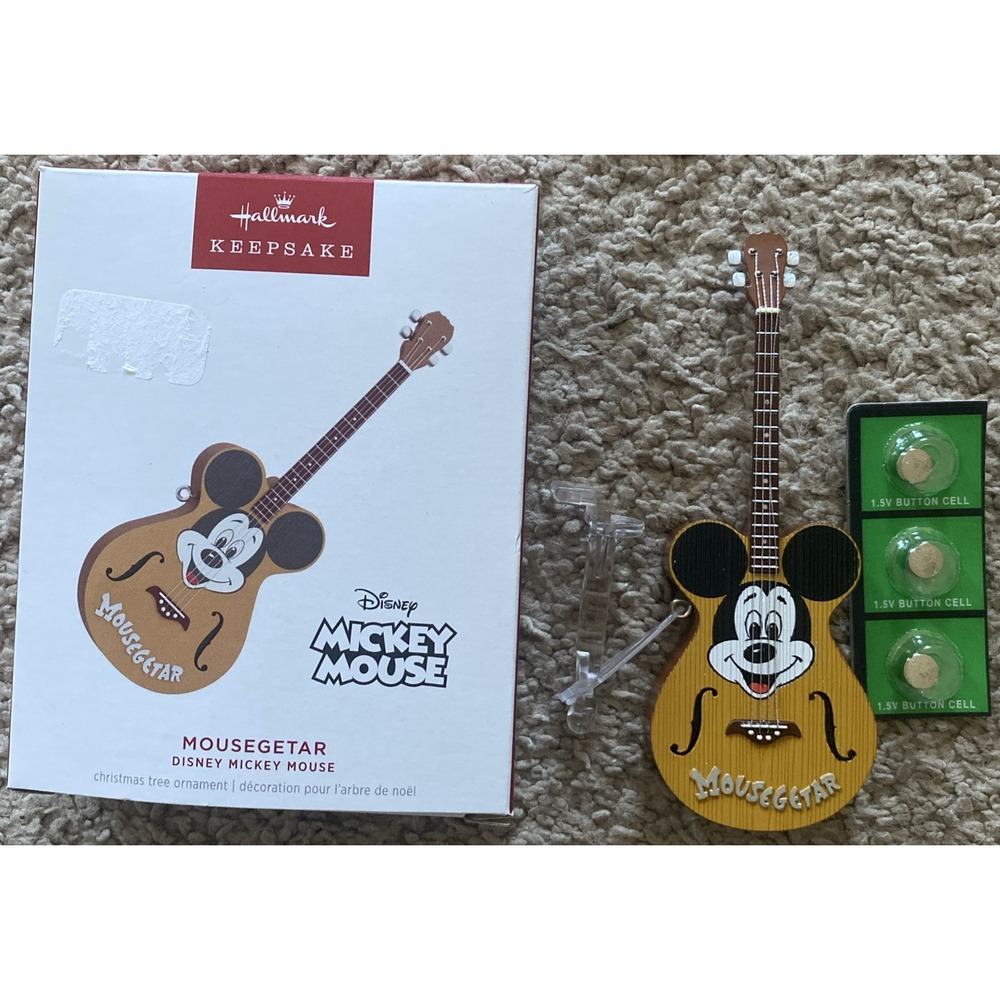 2024 Hallmark Keepsake Ornament‎ Mousegetar Disney Mickey Mouse